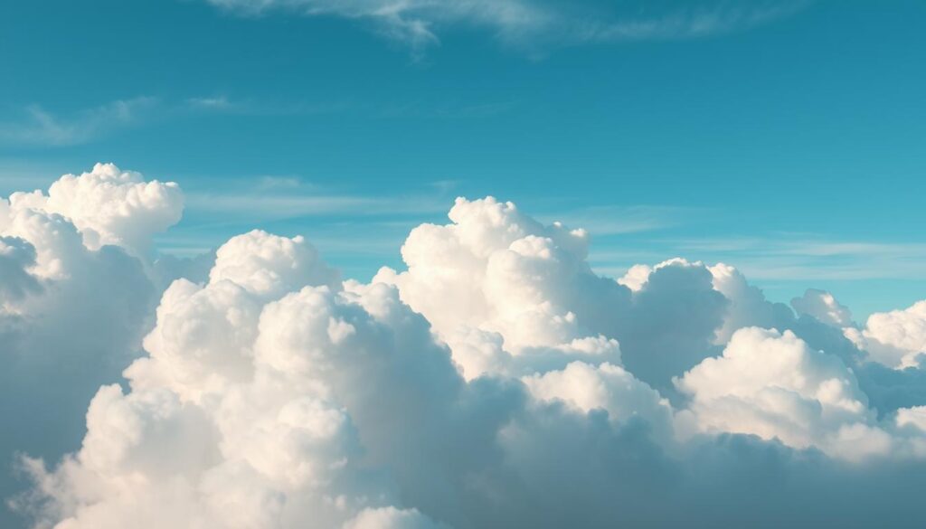 A serene, cloud-filled sky serves as the backdrop for a triptych of distinct cloud deployment models. In the foreground, a public cloud infrastructure shimmers with a sleek, metallic finish, hinting at its scalable, on-demand nature. The middle ground features a private cloud, its servers nestled within a secure, isolated environment, conveying an aura of control and customization. Finally, in the distance, a hybrid cloud solution blends the flexibility of public with the privacy of private, creating a harmonious interplay of light and shadow. The scene is captured through a wide-angle lens, emphasizing the interconnectedness and complementary nature of these cloud deployment options. A serene, cloud-filled sky serves as the backdrop for a triptych of distinct cloud deployment models. In the foreground, a public cloud infrastructure shimmers with a sleek, metallic finish, hinting at its scalable, on-demand nature. The middle ground features a private cloud, its servers nestled within a secure, isolated environment, conveying an aura of control and customization. Finally, in the distance, a hybrid cloud solution blends the flexibility of public with the privacy of private, creating a harmonious interplay of light and shadow. The scene is captured through a wide-angle lens, emphasizing the interconnectedness and complementary nature of these cloud deployment options.